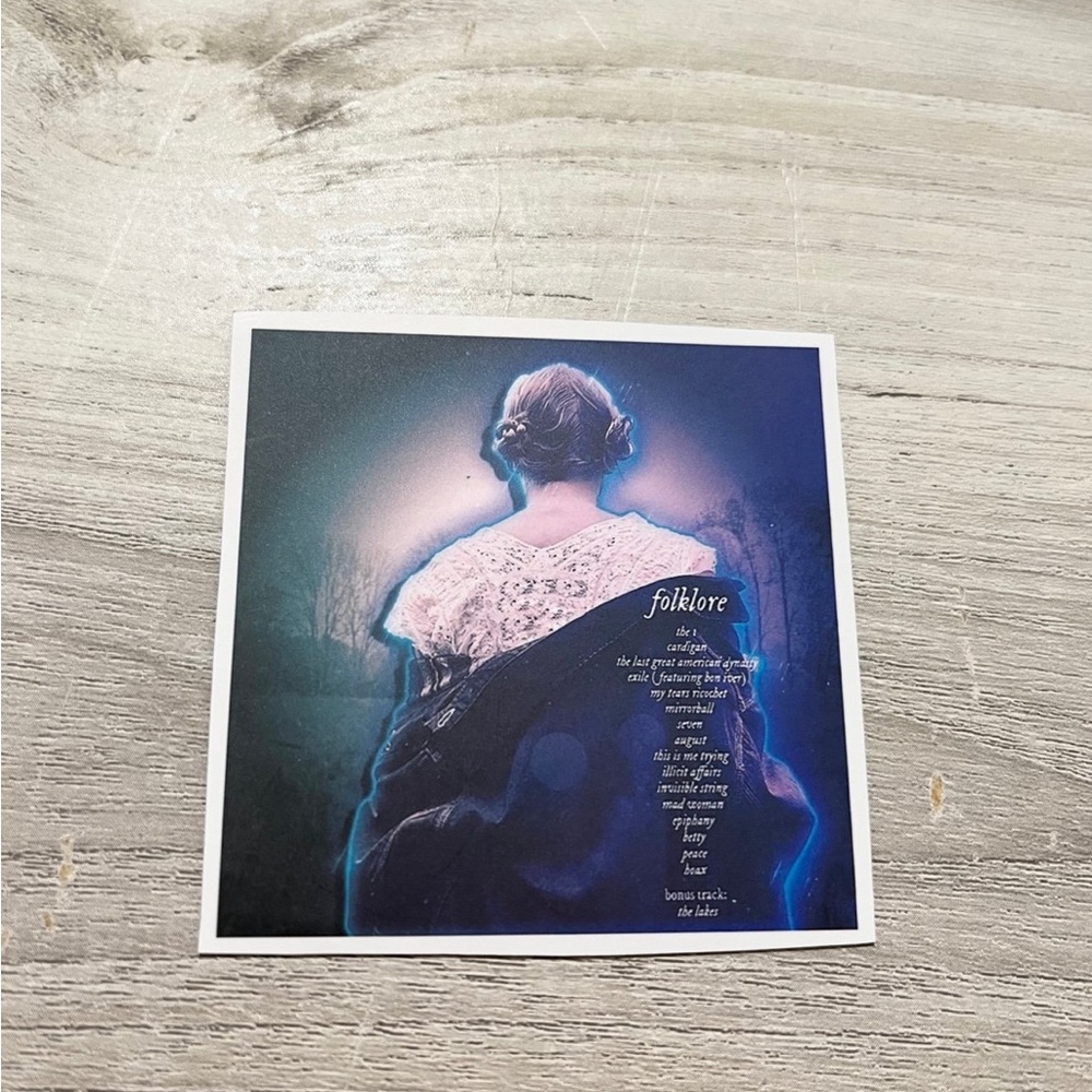 Folklore Album Art Magnet Taylor Swift
